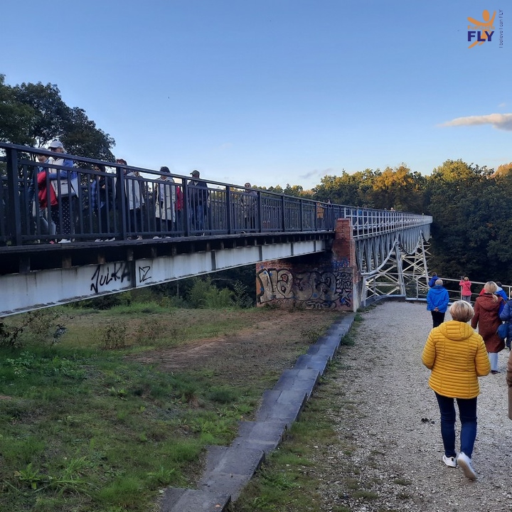 M Koronowo Zabytkowy most kolejki wąskoterowej